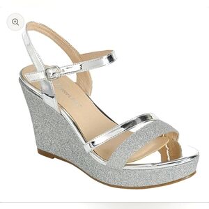 Silver Forever shoes 8 1/2